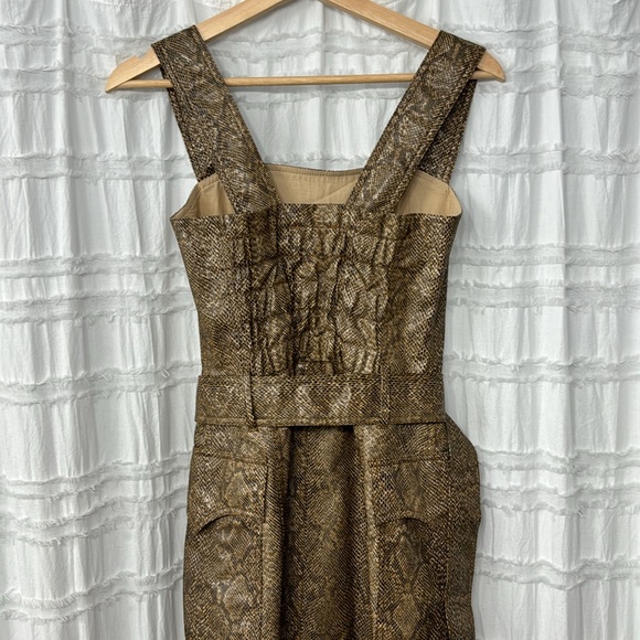 BNWT NANUSHKA LORENA SNAKE PRINT DRESS - Picture 6 of 13